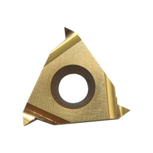 10PCS 16IR A 55 LDC CVD thread turning insert for steel stainless steel forged iron CNC hard alloy inserts