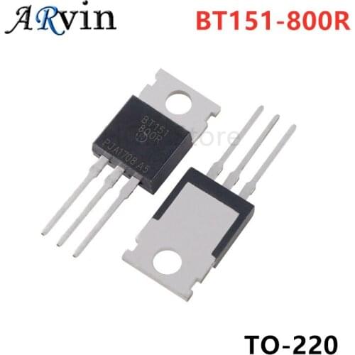 10pcs/lot BT151-800R BT151 12A800V Thyristors TO-220