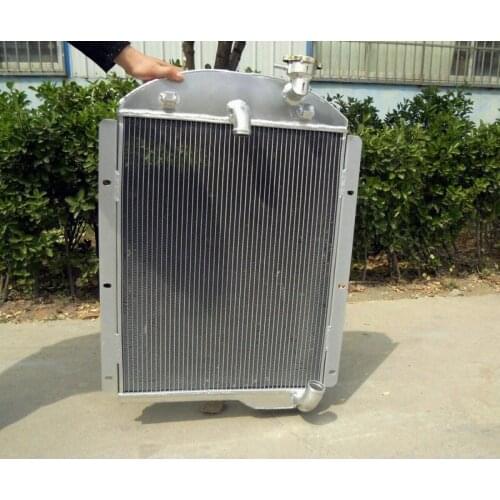 1941-1946 for Chevy Pickup Truck Aluminum Radiator 3 Row Core Lightweight Chevrolet 41 42 43 44 45 46