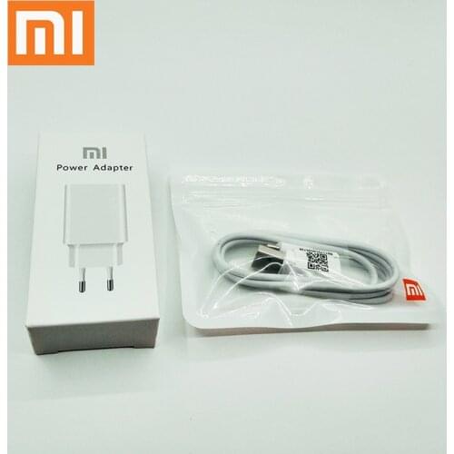 Xiaomi 5V2A Charger Adapter EU plug Micro USB/Type C Cable For Xiaomi mi 9 9T 8 SE 6 A1 6 6X 5 Redmi 4x 5 Plus note 4 5 4X 5A 4A