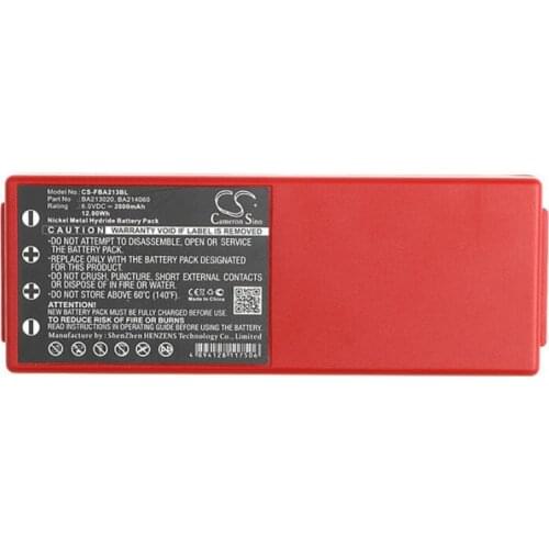Cameron Sino 2000mAh Battery For HBC Radiomatic Spectrum 2,Radiomatic Spectrum 3,005-01-00466,BA213020,BA214060,BA214061
