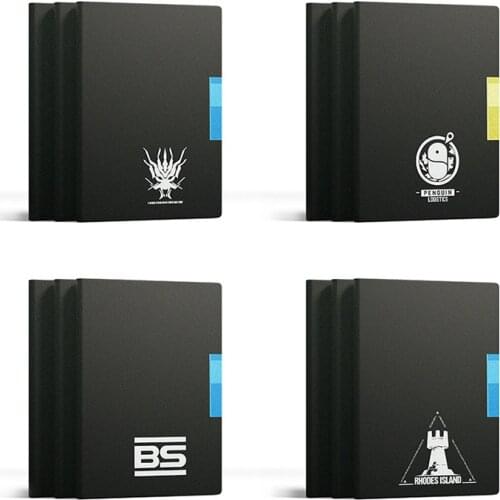 Anime Arknights The Dark Series Creative notebook Student notebook with painted cover Toy Gift