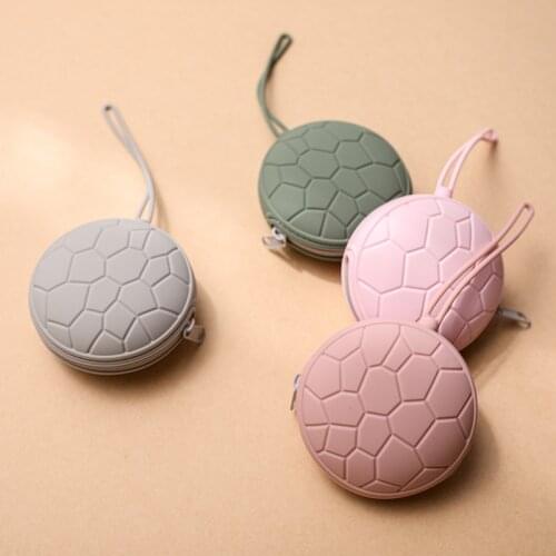 Safe Silicone Pacifier Box Soother Dishwasher Container Box Handy Pacifier Pocket Travel Storage Pacifier Holder Easy To Clean