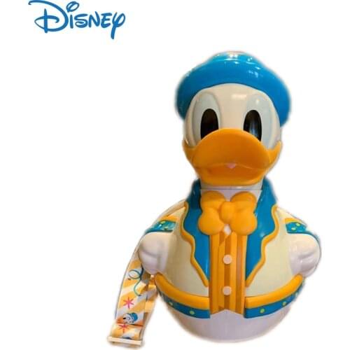 Disney Genuine Donald Duck Cute Popcorn Bucket 5th Anniversary Cartoon Shoulder Messenger Popcorn Bags Decoration Girls Gifts