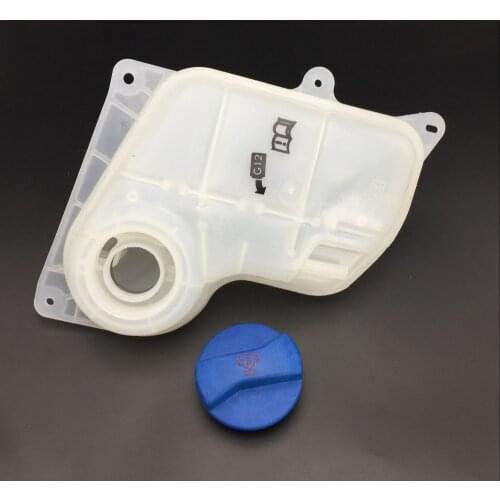 For VW Passat Audi A4 A6 1.8T V6 Coolant Expansion Tank and Cap Reservoir Cover 1J0 121 321 B/3BD 121 403