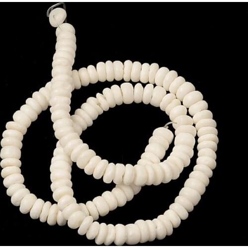 Hot Sale Natural White Shell Beads Seashell Round Shape Spacer Beads For Jewelry Making Handmade DIY Bracelet Necklace