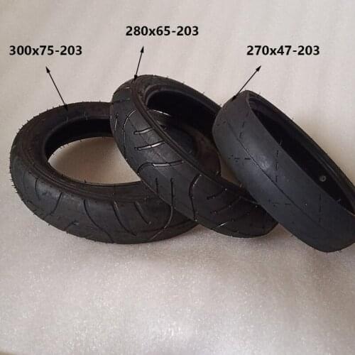 Good Quality 270x47-203 Tyre 280x65-203 300x75-203 Inner and Outer Tyre Fits for Childrens Tricycle Baby Trolley Pneumatic Tire