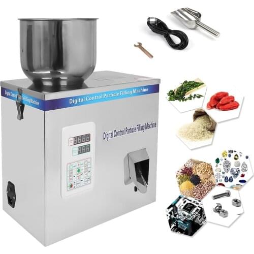 Weighing 2-100g Small Automatic Powder Particle Filling Machine & Subpackage Device