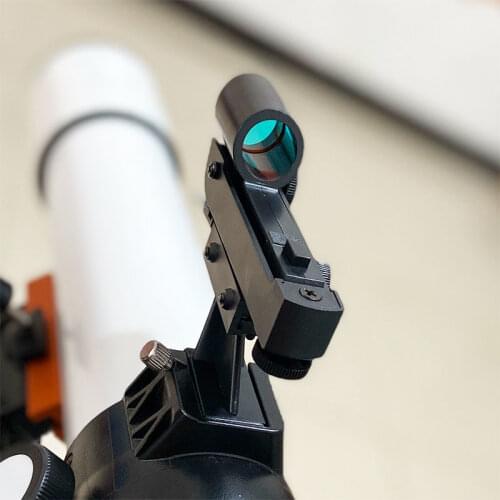 Red Dot Reflex Viewfinder Finder Scope Astronomy For 80EQ 80DX 90DX SE SLT Telescope Binoculars Monocular With Slide-in Bracket