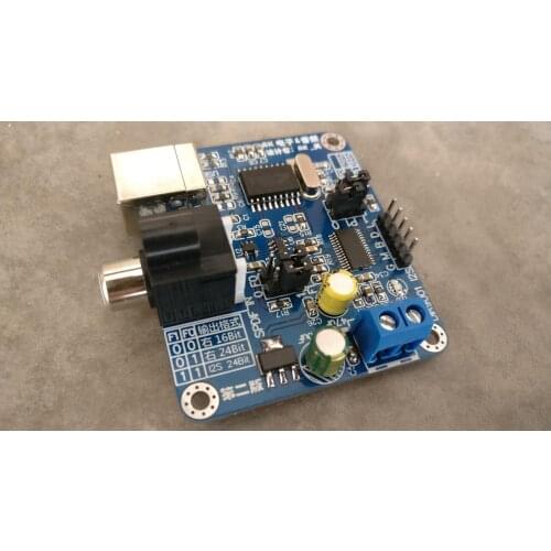 DIR9001 Module Digital Receiving Board Coaxial USB to I2S Output