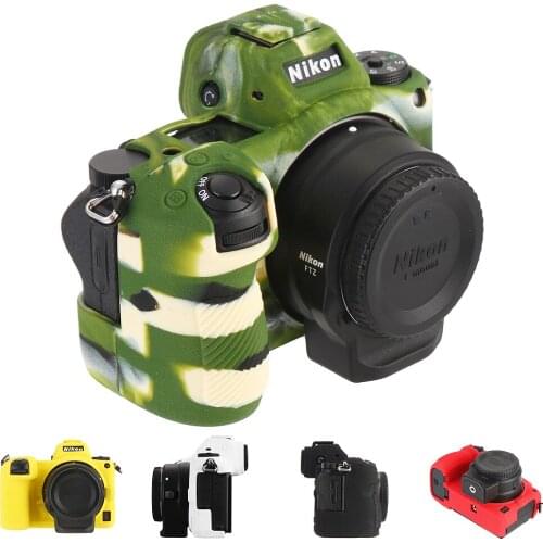 SETTO Z7 Z6 Soft Silicone Rubber Camera Protective Body Case Skin For Nikon Z7 Z6 Camera Bag protector Cover