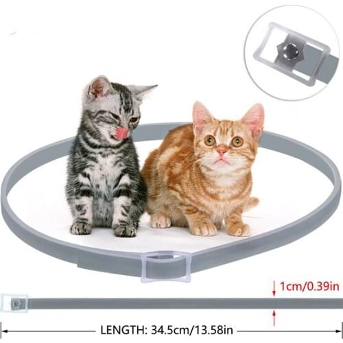 Cat Dog Collar Anti Flea Tick Insect Mosquitoes Waterproof Pest Repellent Collar for Pet Long Lasting 8 Months Protection