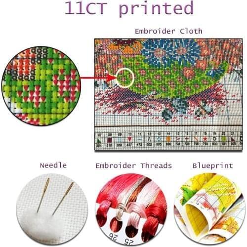 Landscape Classic Anime Series Death Note DIY Embroidery Cross Stitch 11CT Kits Craft Needlework Set Printed Canvas Sale