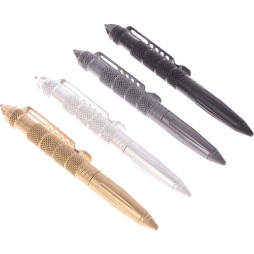 Practical Tactical Pens EDC Aluminum Glass Breaker Self Defense Tactical Survival Pen Multi-function Camping Tool for Writing