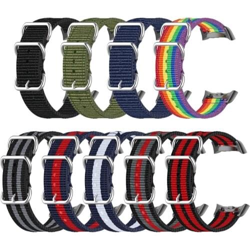 Watch Band Compatible with Gear S2 SM-R730 SM-R720,Nylon Men Women Wristband Strap Smart Watch Accessories