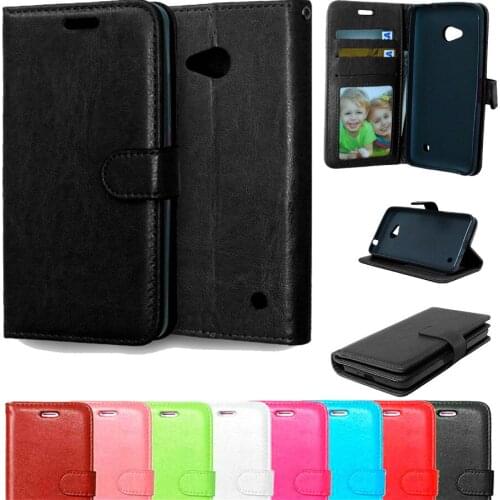 Replacement Leather Case for Microsoft Lumia 640 with Stand Card Holder Wallet Case Cover For Nokia Lumia 640 Phone Case -Luxury