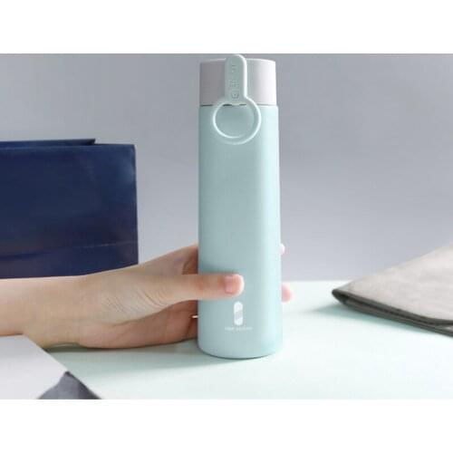 Thermos 304 Stainless Steel Insulated Vacuum Flask Bottle Tea Cup Travel Thermoses Portable Water Bottle 270ml H1146