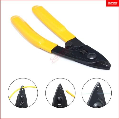 High quality Origin CFS-3 Three-port Fiber Optical Stripper/ Pliers/ Wire strippers FTTH Tools Optical Fiber Stripping Pliers