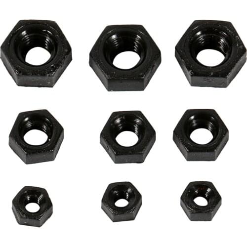 100Pcs/Lot Black Plastic Nylon Nut M2/3/4 Hex Column Standoff Spacer Phillips Nut (Different Color For Your Chose)
