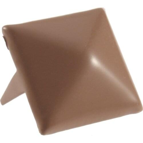 200pcs 12mm Pyramid Rivets and Studs Punk DIY Metal Square rivet studs and spikes for Clothing Shoes Bags Accessories