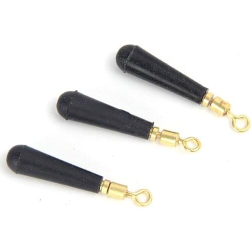 30pcs/lot O-type Rotating Rubber Floating Seat Rotation Drift Fishing Floats Accessory Bobber Tools