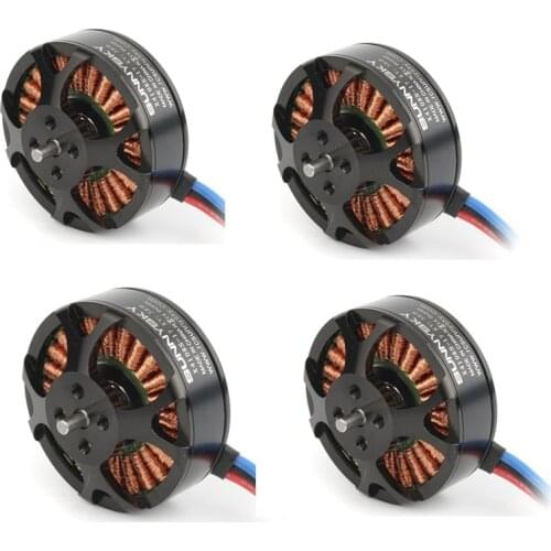 4pcs/lot sunnysky X4108S 380KV/480KV/600KV/690KV Outrunner Brushless Motor for Multi-rotor Aircraft multi-axis disc motor