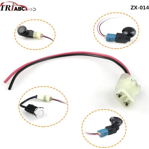 6180-2451 Connecting Cable PDC Parking Sensor With Wire For Toyota Land Cruise Prado H320 Honda LRB3 CM4 Mazda 2pcs 6187-2804