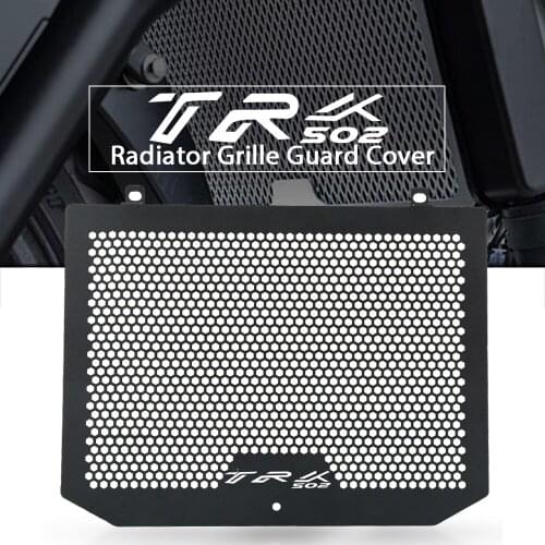 Motorcycle Aluminium Radiator Grille Guard Cover Fuel Tank Protection FOR BENELLI TRK502 TRK 502 X TRK502X 2017 2018 2019 2020
