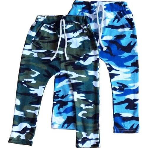 Boys Pants Children Trousers Kids Spring Autumn Clothes for Baby Boy Harem Pants toddlers camouflage