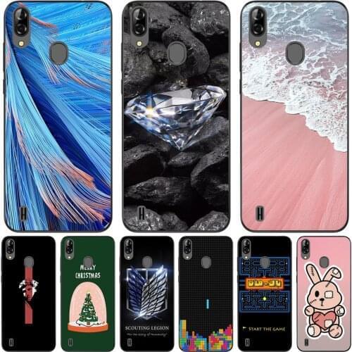 For Blackview A60 Pro Plus A80 A80S Plus Pro Cases Silicone Soft TPU Back Cover Protective Cute Fundas Luxury Coque Bags