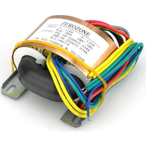 DIYERZONE 30VA R-core Transformer 220V+220V +14V For Our EAR834 Phono Stage Amp L13-5