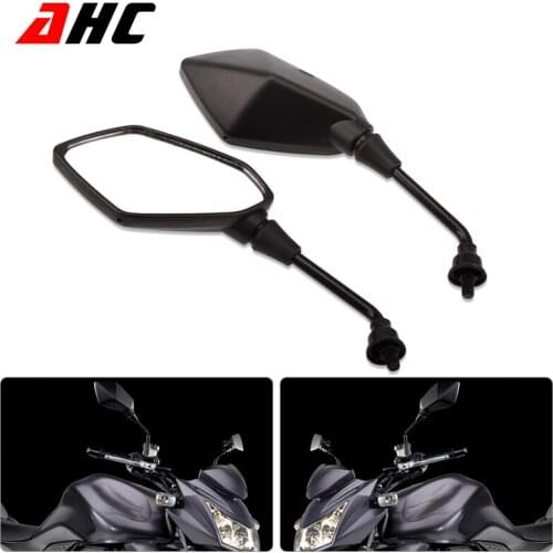 For Kawasaki Z1000 Z750 2004 2005-2011, ER6B ER-6N ER6N 2006-2010, ZRX1200 2001-2008, ZRX1100 1997-2000 Rear View Side Mirrors