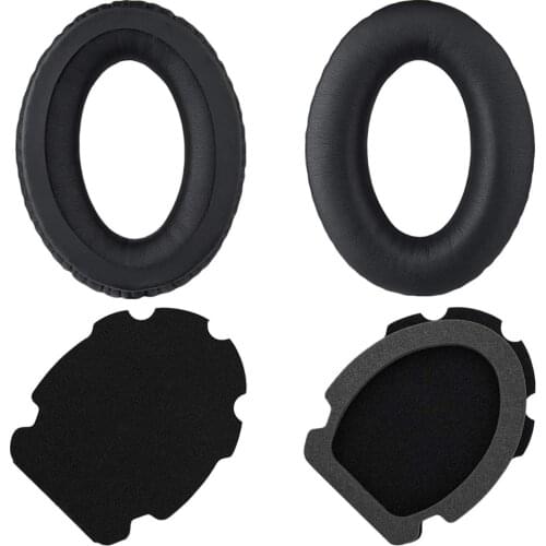 A20 Replacement Ear Pads Cushions Kit Parts Muffs Compatible with Bose A20 / A10 Aviation Headset