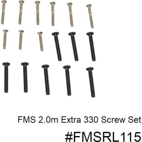 FMS 2000mm 2.0m Extra 330 Screw Set FMSRL116 RC Airplane Plane Aircraft Model Hobby Avion Spare Parts Accessories