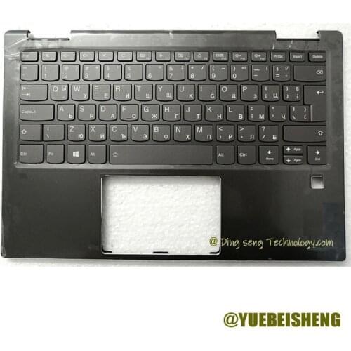 YUEBEISHENG New/Orig For Lenovo Yoga 720 13 yoga 720-13 palmrest Bulgarian keyboard upper cover 5CB0N68017