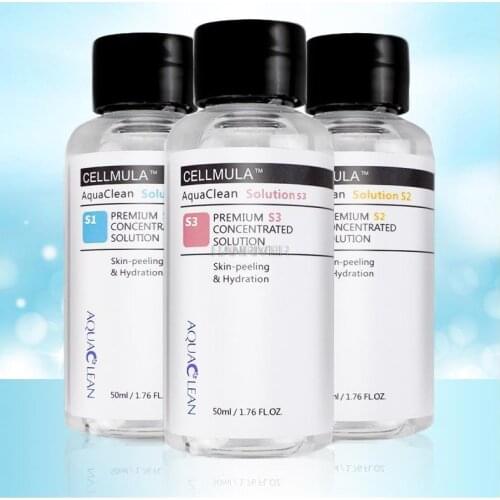 New Aqua Clean Solution Aqua Peeling Solution 50ml Aqua Facial Serum Hydra Facial Serum For Hydro Dermabrasion Skin Care Machine