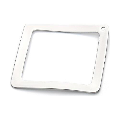 10pcs/lot 37mm stainless steel Connector Metal Alloy Pendant For DIY bracelet Jewelry Making dfe4