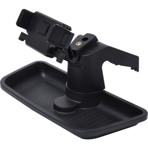 Dash Panel with holder for Large Phone and Phone Plus; Mini Pad; Cradle; Black, fits For 2011-2017 Wranglers