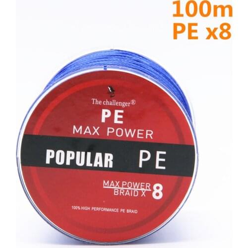 FishingLife Braided Fishing Line 100M 8 Strands Wide Angle Tech Multifilament Braid PE Line Saltwater 15 20 30 50 100LB