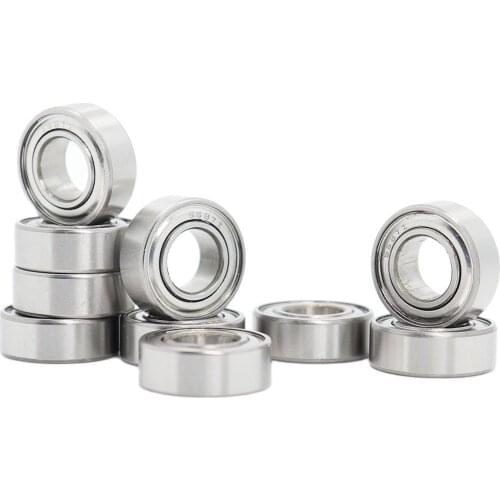 S687ZZ Bearing 7*14*5 mm ( 10PCS ) ABEC-1 440C Roller Stainless Steel S687Z S687 Z ZZ Ball Bearings