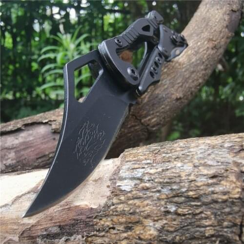 Folding Knife Stonewash Pocket Tactical Tool Fishing Knives - Good for Hunting Camping Survival Outdoor and Everyday Carry