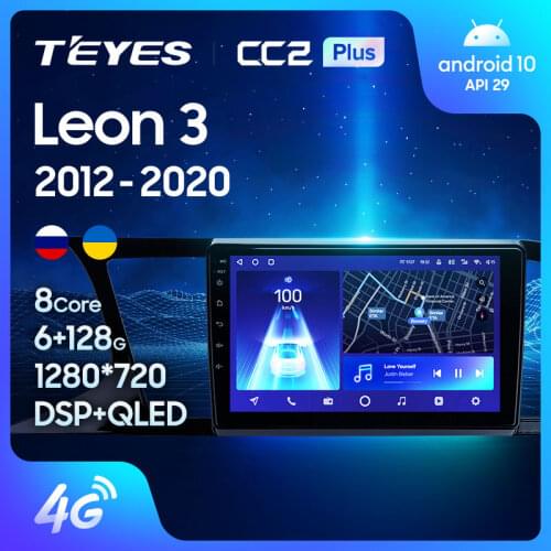 TEYES CC2L CC2 Plus For Seat Leon 3 2012 - 2020 Car Radio Multimedia Video Player Navigation GPS Android No 2din 2 din DVD