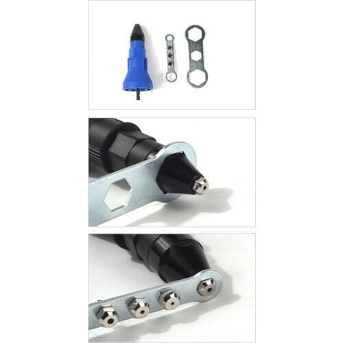 Rivet Gun Conversion Head Electric Rivet Gun Conversion Head Rive Electric Rivet Adapter for Riveting Tool Accessories