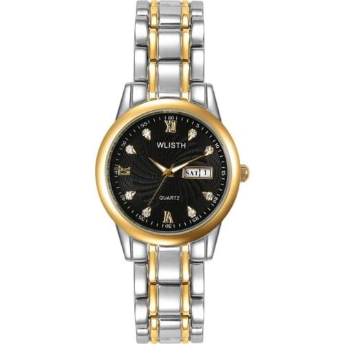 Womens Wristwatch 2020 Luxury Brand New Fashion Business Woman Watch Date Week Display Diamond Dial Luminous Womens Watches