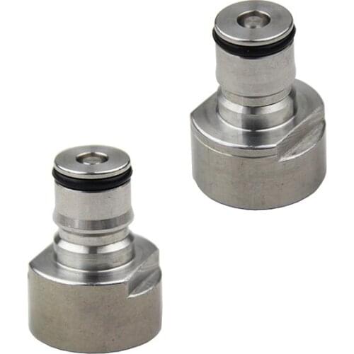1 Pair New Hot Stainless Steel Liquid/Gas Sankey To Ball Lock Quick Disconnect Conversion Kit For Homebrew Beer Keg Accessories