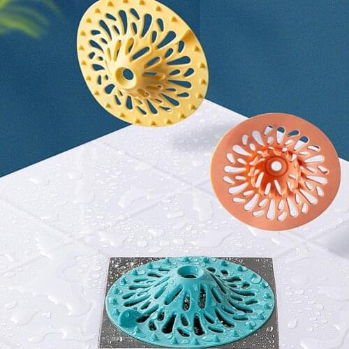 1pcs Kitchen Sink Funnel Filter Bathroom Shower Floor Bathroom Kitchen Filter Anti-blocking Drain Accessories Kitchen Sink