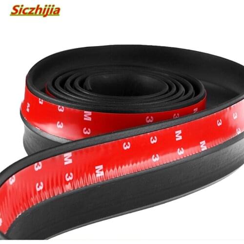 2.5 m tpvc lip skirt non-slip rubber car bumper for Jaguar XF XJS XJ XK S-TYPE X-TYPE XJ8 XJL XJ6 XKR XK8 X320 X308