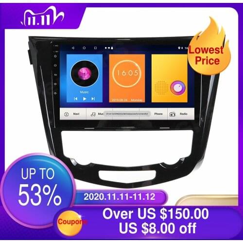 360 Camera Car Stereo for Nissan X-Trail Qashqai 2013-2017 DVD Player Android 10.0 Multimedia Radio GPS Navigation Touchscreen