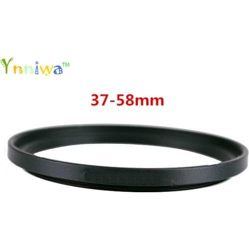 37-58 mm Metal Step Up Rings Lens Adapter Filter Set