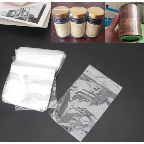 4X6 Inch 100 Pack Clear Heat Shrink Wrap Bags for Soaps Candle Jars Small Gifts A0KD